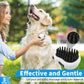 3PCS Dog Bath Brush  Dog Shampoo Brush  Dog Scrubber for Bath 