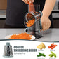 Rotary Cheese Grater with Handle Vegetable Cheese Shredder Slicer Grater for Kitchen 