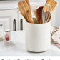 Large Kitchen Utensil Holder for Kitchen Counter H7.2” X W6.2 Ceramic Cooking Utensil Holder