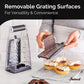 Cheese Grater with Container  Box Grater Cheese Shredder Lemon Zester