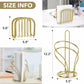 Paper Towel Holder Countertop Stainless Steel Paper Towel Roll Holder and Paper Napkinholder Set