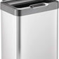 Mirage T 50 Liter  13.2 Gallon Touchless Rectangular Motion Sensor Trash Can