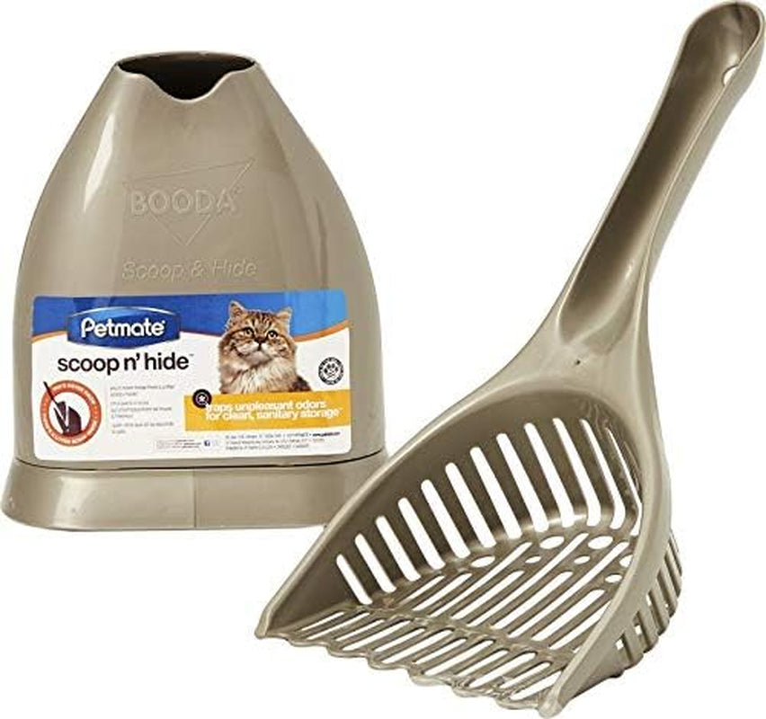  Hide Cat Litter Scoop with Discreet Litter Scoop Holder