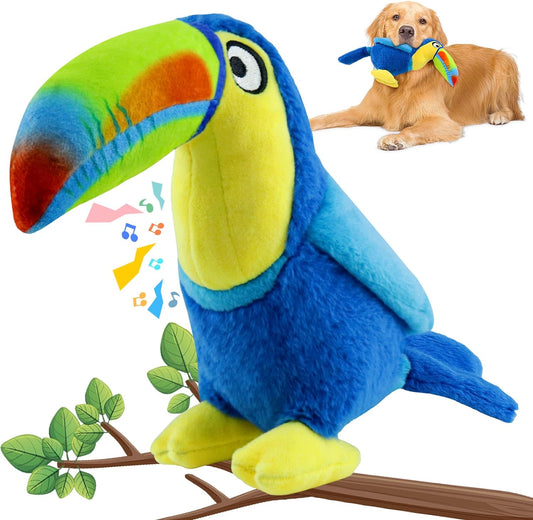  Colorful Plush Dog Toys Big Soft Dog Chew Toys for Small