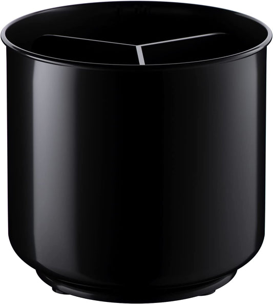 Extra Large and Sturdy Rotating Black Utensil Holder Caddy 