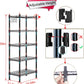 Shelf 5 Wier Metal Storage Rack Shelving Unit Organizer 