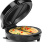 Non Stick Omelet & Frittata Maker Stainless Steel Makes 2 Individual Portions Quick 