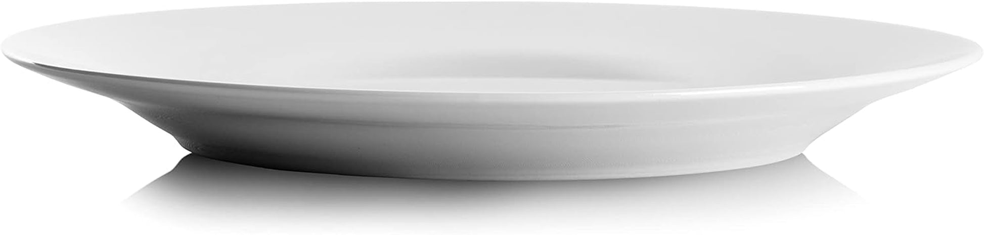 10.5 Catering round Dinner Plate Set of 12 White