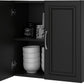 Evolution Kendall 24 Wall Cabinet in Black