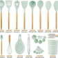 Silicone Kitchen Utensils Set 35 Pcs Non Stick Cooking Utensils Set