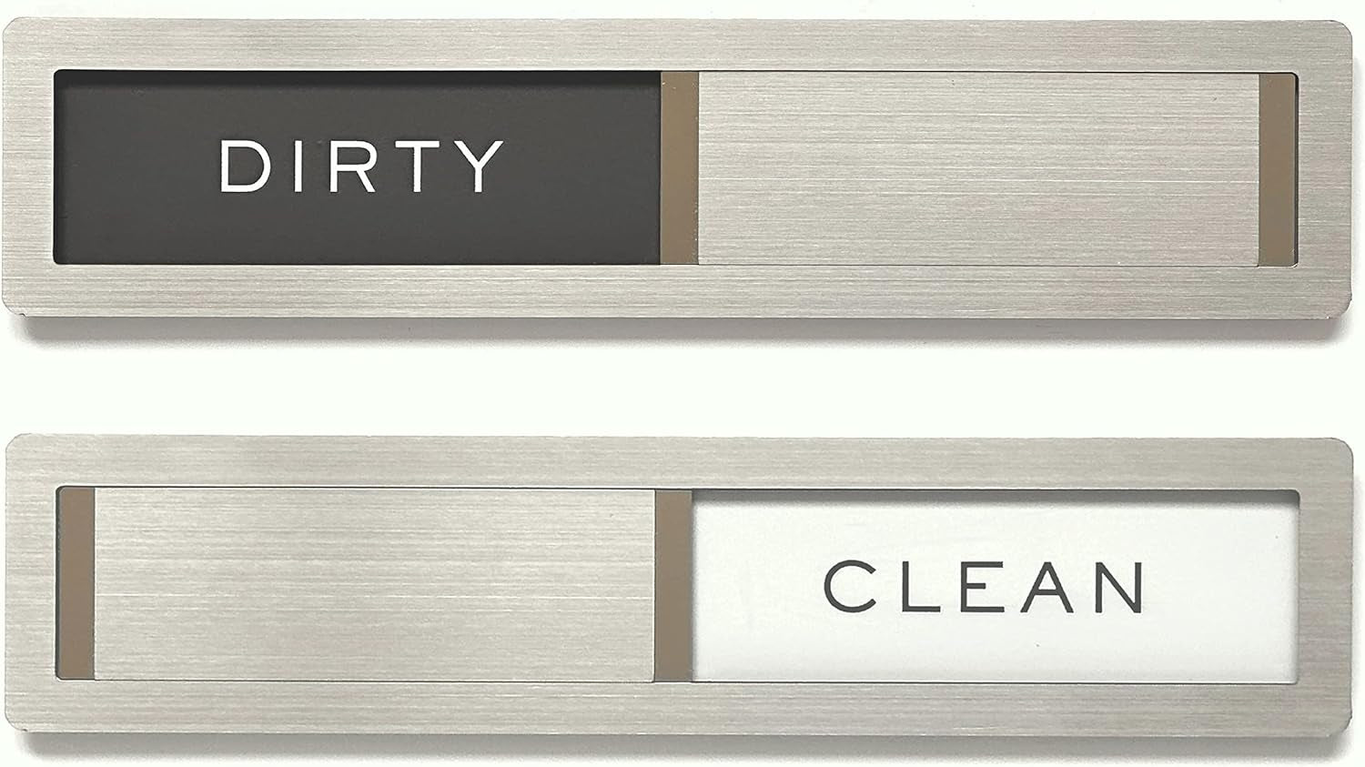 Premium Dishwasher Magnet Clean Dirty Sign Stainless Steel Grade 304 Dirty Clean Dishwasher Magnet