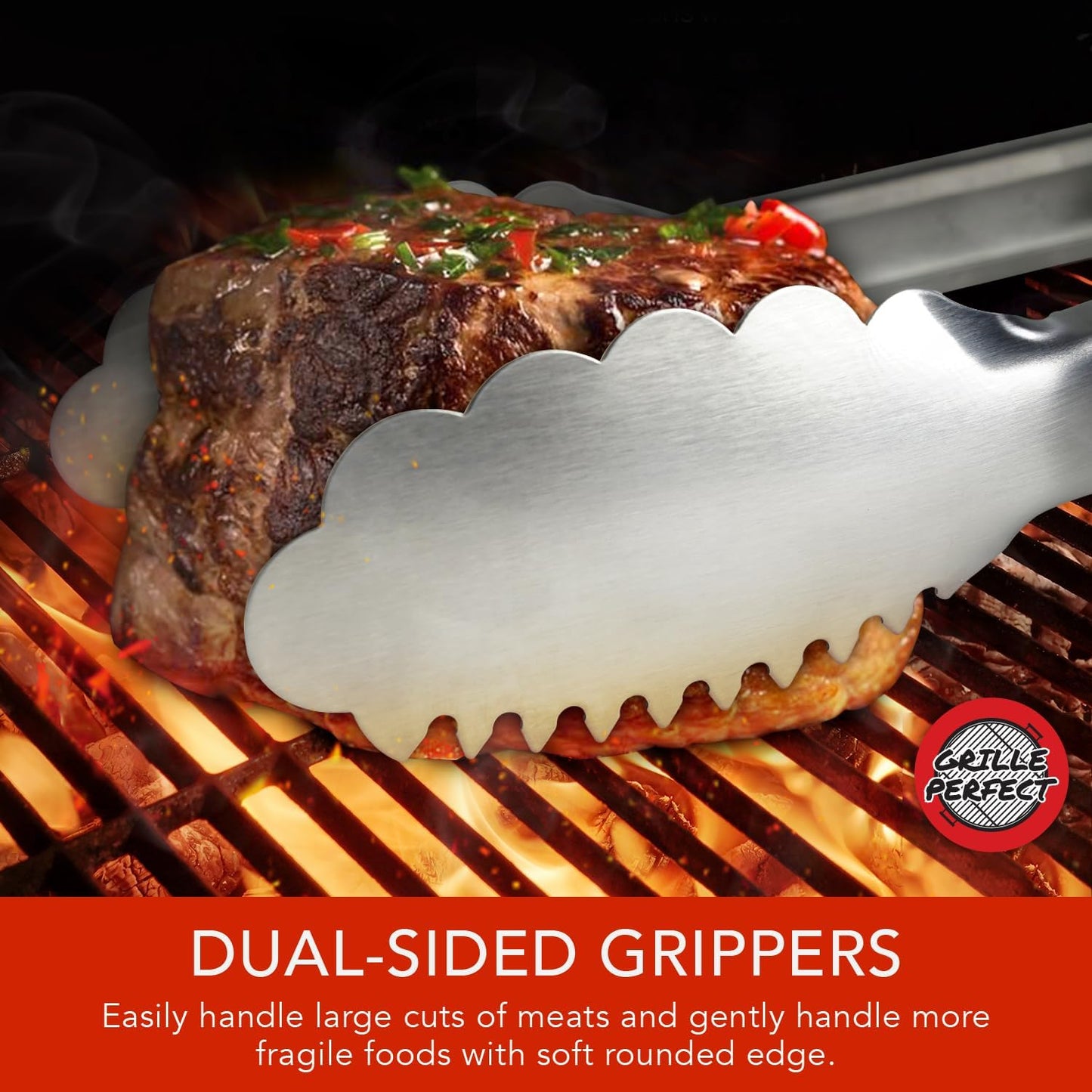  Inch Super Long Extra Heavy Duty for Grilling and Barbecue  