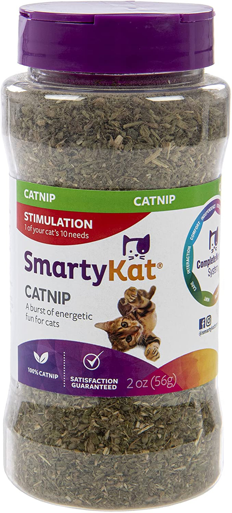 Catnip for Cats & Kittens, Shaker Canister 2 Ounces