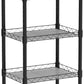 Shelf 5 Wier Metal Storage Rack Shelving Unit Organizer 