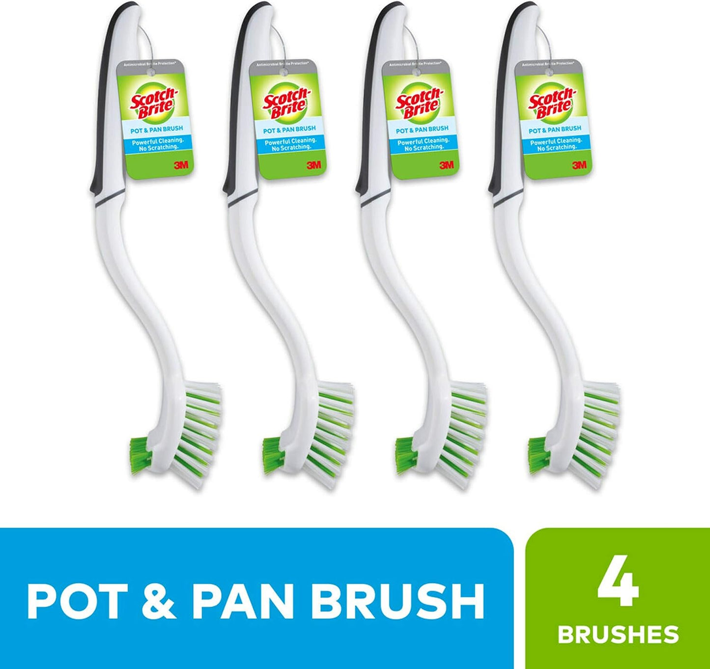 Pot and Pan Brush Dish Brush for Cleaning Kitchen and Household Dish Brushes Safe