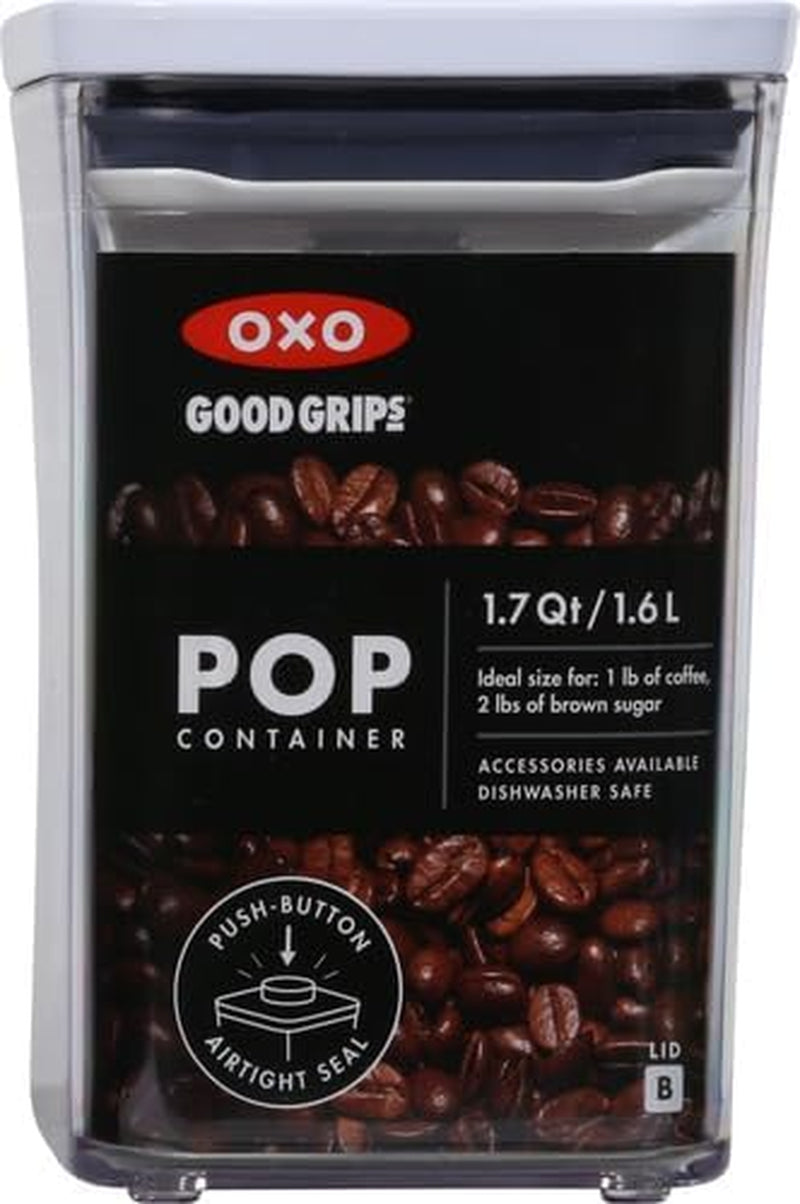 Good Grips POP Container  Airtight 1.7 Qt for Coffee and More Food Storage