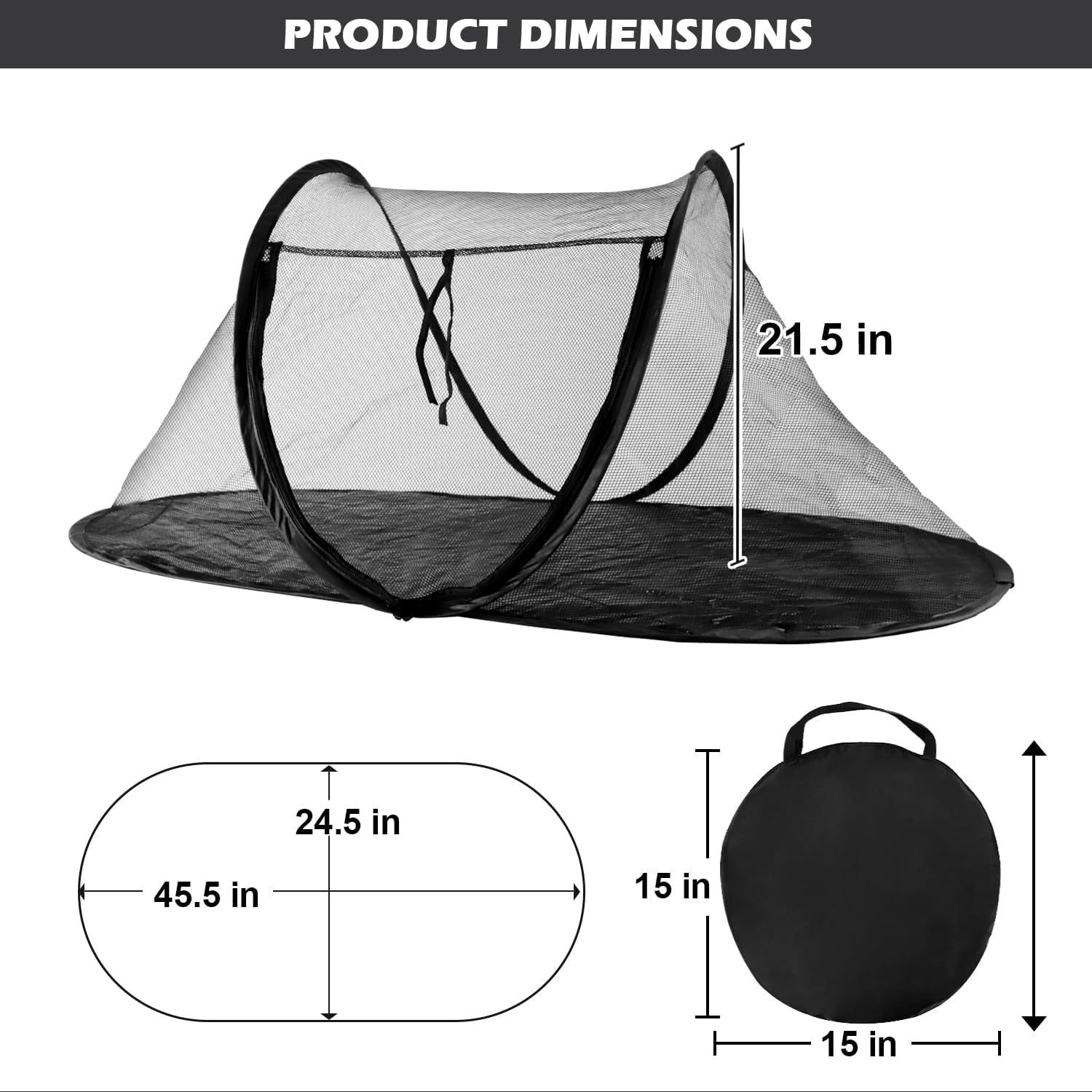 Pet Enclosure Tent Suitable for Cats and Small Animals