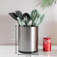 Kitchen Utensil Holder Extra Large 360°Rotating for Counter Organizer Stainless Steel