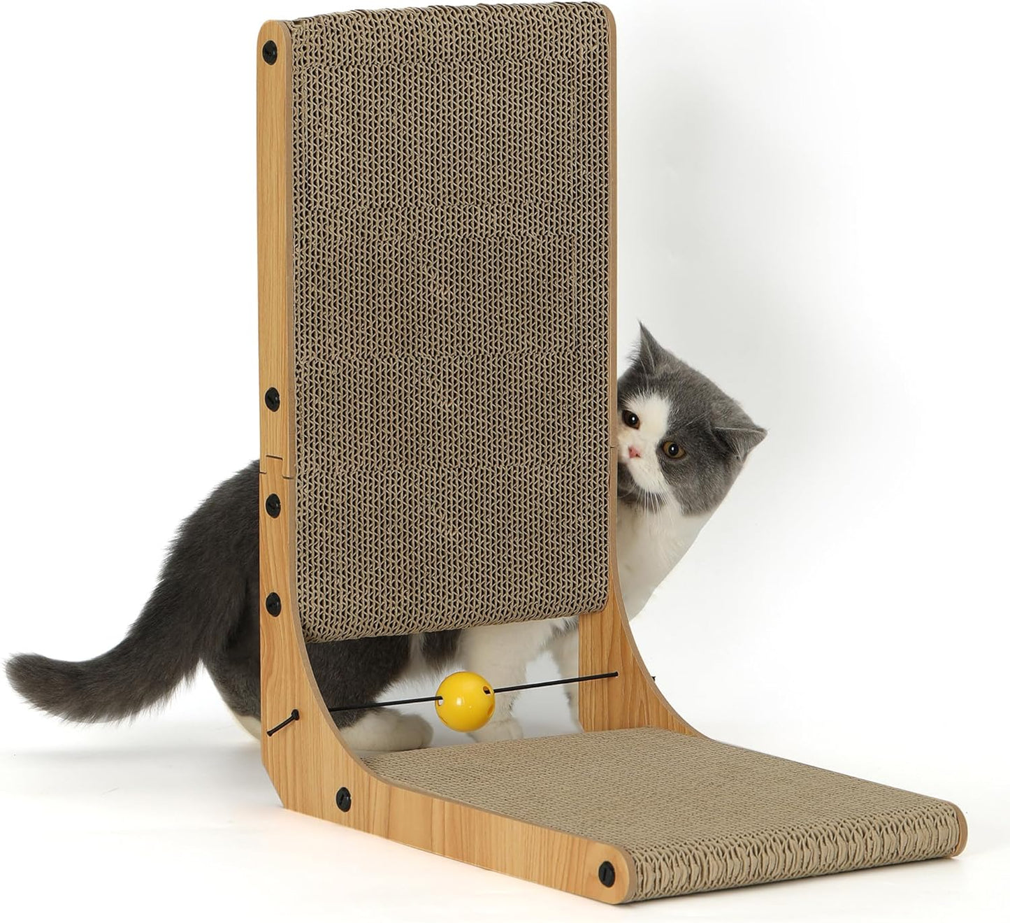  18.9 Inch L Shape Cat Scratch Pad Vertical Cat 