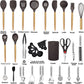 Cooking Utensils Set 35 Pcs Kitchen Utensils with Grater Tongs Spoon Spatula