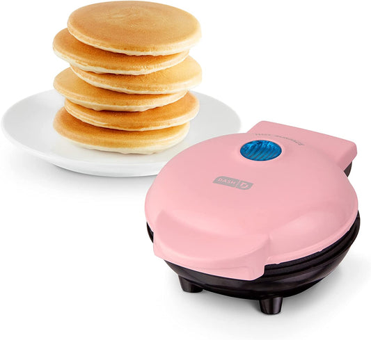 Mini Maker Electric round Griddle for Individual Pancakes Cookies Eggs