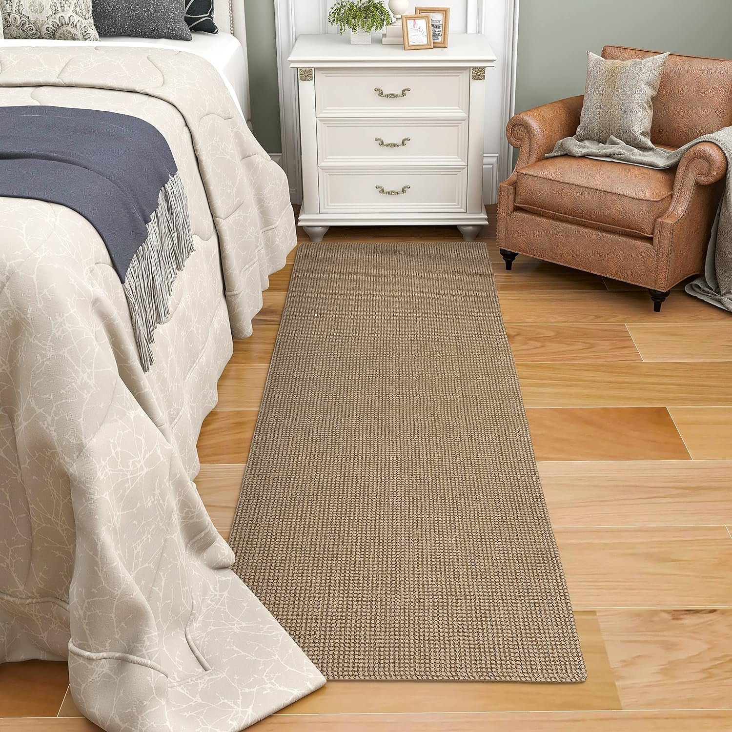 Boho Runners for Hallways 2X6 Ft Washable Hall Carpet Runner Rubber Backed Kitchen