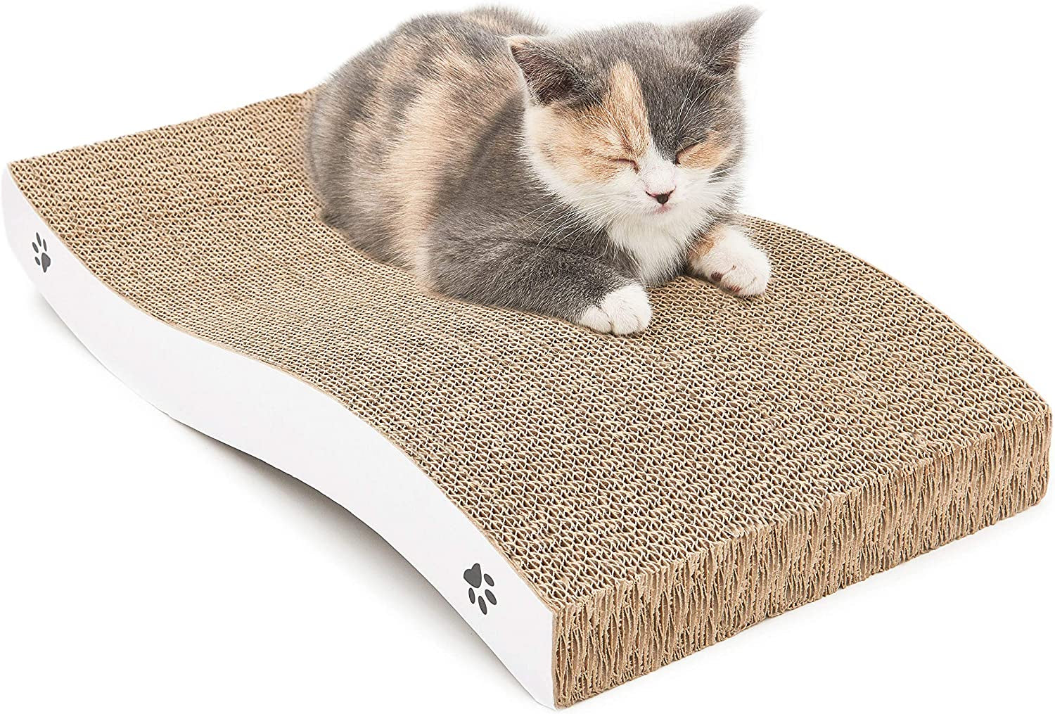  Cardboard Cat Scratch Pad with Premium Scratch 