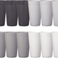 Newport 20 Ounce Unbreakable Plastic Stackable Water Tumblers in Grey Stone Set 