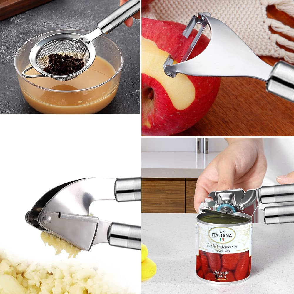 Cooking Utensils Set 35 Pcs Kitchen Utensils with Grater Tongs Spoon Spatula