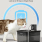 Fursink Wireless Pet Water Fountain for Cats Inside Automatic 