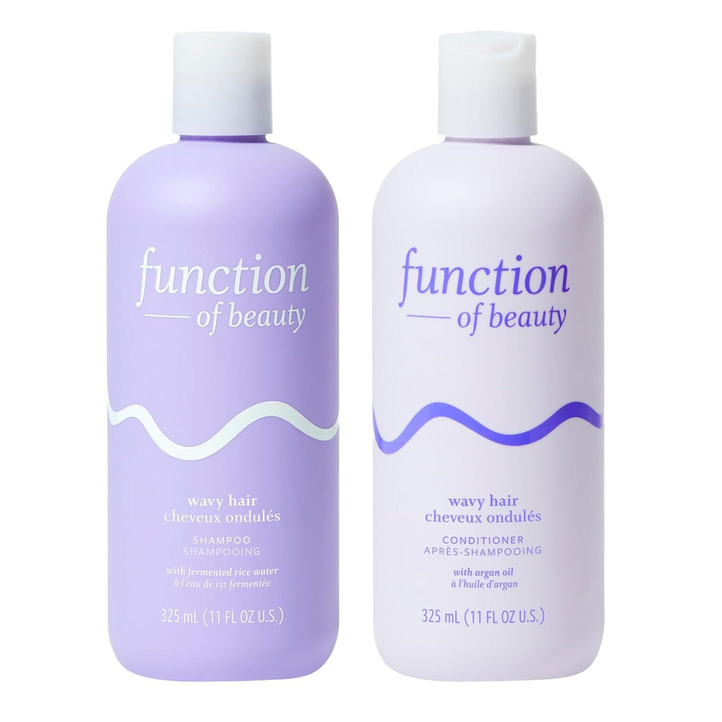 Customizable Shampoo & Conditioner Set for Wavy Hair 11 Oz Each Sulfate Free