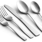 20PCS Silverware Set Modern Flatware Set Service for 4 Cutlery Set for Home