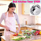 Kitchen Timers for Cooking Chef Cooking Timer Clock with Loud Alarm