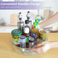 4 Pack Lazy Susan Organizer for Cabinet Upgraded 