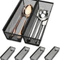 Silverware Drawer Organize Silverware Organizer for Drawer 