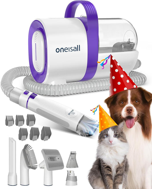 Dog Hair Vacuum  Dog Grooming Kit Pet Grooming Vacuum 