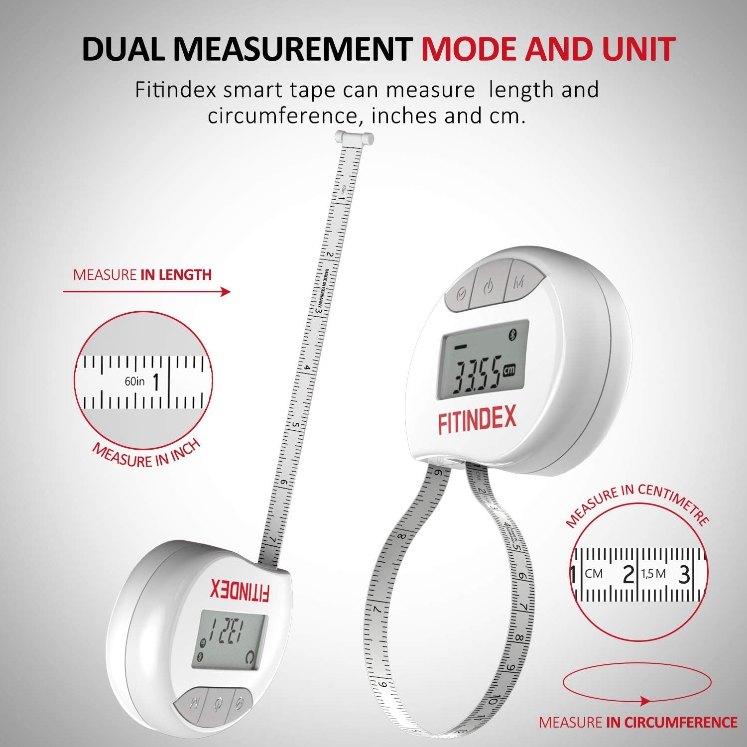 Smart Body Tape Measure Accurate Tape Measurements for Weight Loss