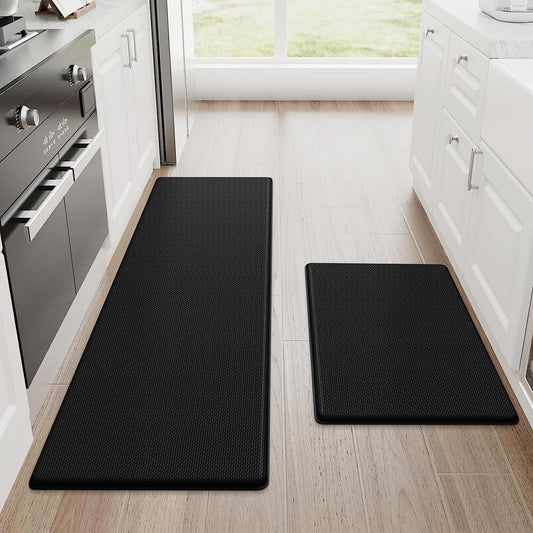  Cushioned anti Fatigue Kitchen Mats for Floor Non Slip Standing 