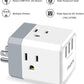 3 Outlet USB Wall Charger and Extender with 3 Way Splitter ETL Listed for Home Office Cruise Ship