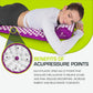 Acupressure Mat and Pillow Set for Back Neck Pain Relief and Muscle Relaxation