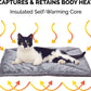 Thermanap Self Warming Cat Bed for Indoor Cats & Small Dogs