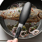 2 Pack Black Kitchen Tongs Premium Silicone BPA Free Non Stick Stainless