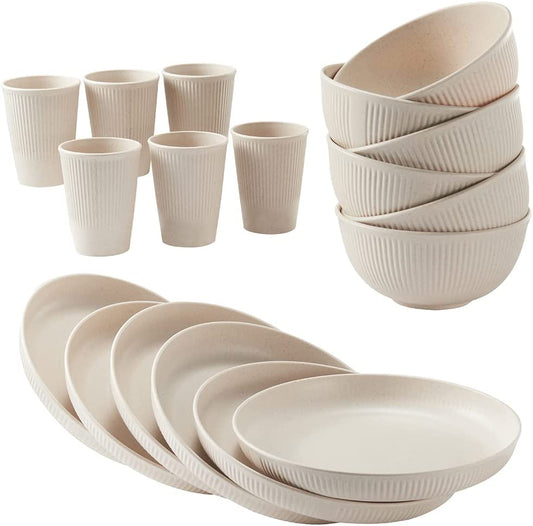 Dinnerware Sets  Unbreakable Reusable Dinnerware 