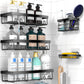 Adhesive Shower Caddy Organizer Shelves Rack 