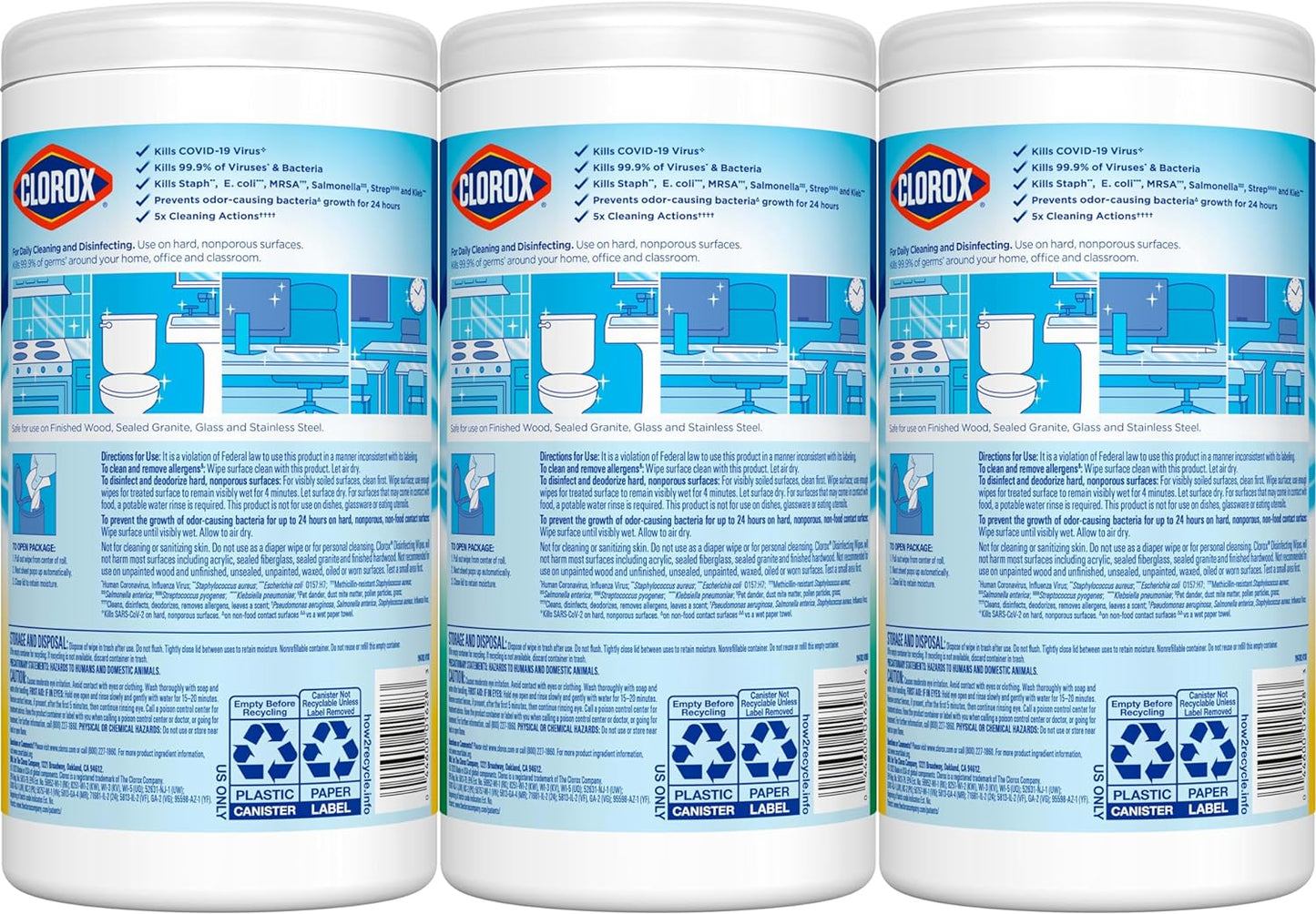 Disinfecting Wipes Value Pack Household Essentials