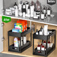 under Sliding Cabinet Basket Organizer 2 Tier under Sink Organizers Black under Sink Storage