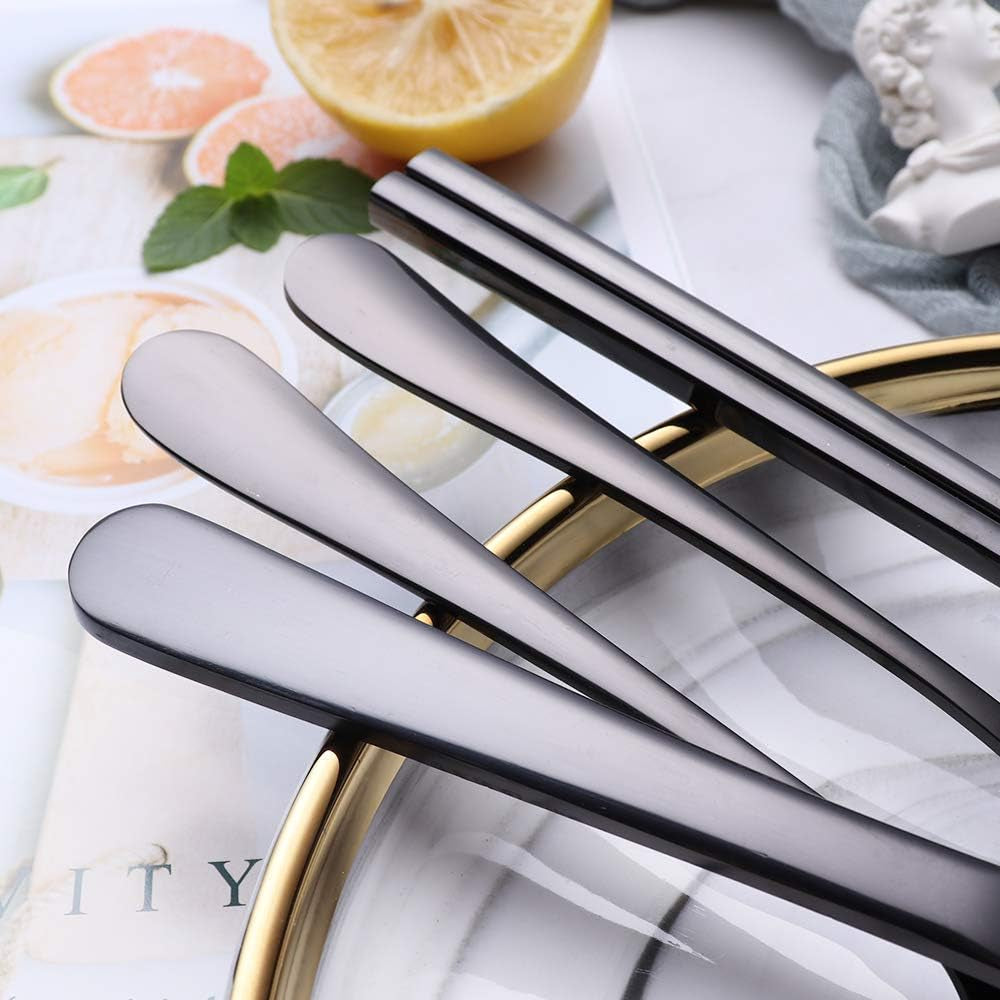 Portable Stainless Steel Flatware Set Travel Camping Cutlery  Portable Utensil 