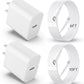 Iphone Charger Fast Charging 2Pack 20W PD USB C Wall Fast Charger Block