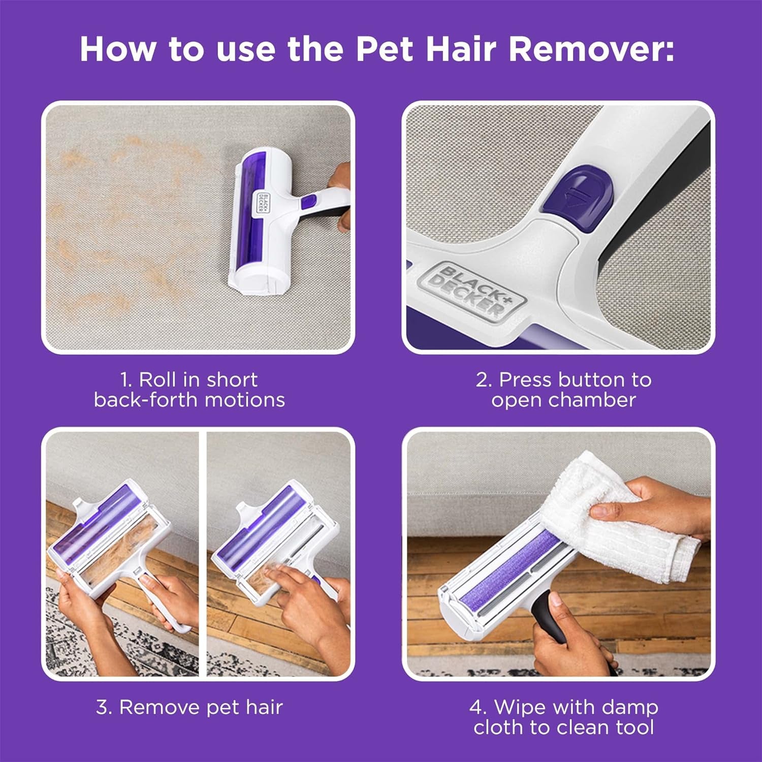 Pet Hair Remover Roller Remove Dog Hair and Cat 