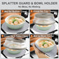 2 in 1 Microwave Place Mat & Food Cover Mat as Bowl Holder